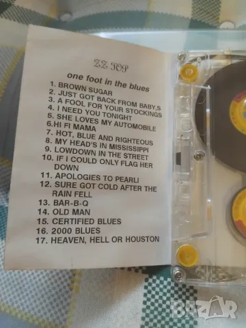 ZZ Top – One Foot In The Blues - аудио касета музика, снимка 2 - Аудио касети - 48856026
