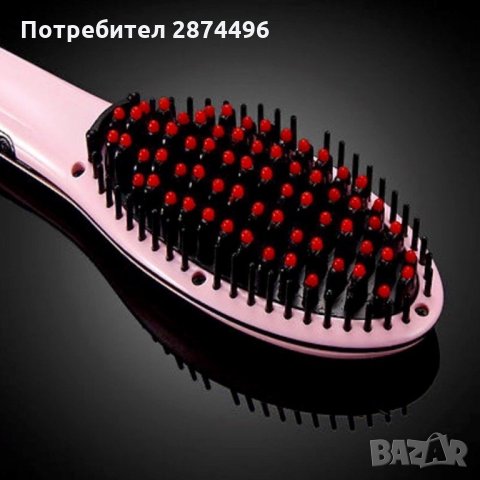 906 Йонизираща четка за блестяща коса, снимка 4 - Преси за коса - 35785175