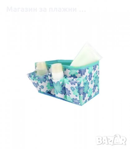 НАСТОЛЕН ЦВЕТЕН НЕСЕСЕР ЗА КОЗМЕТИКА - код 1707, снимка 3 - Други - 33989215