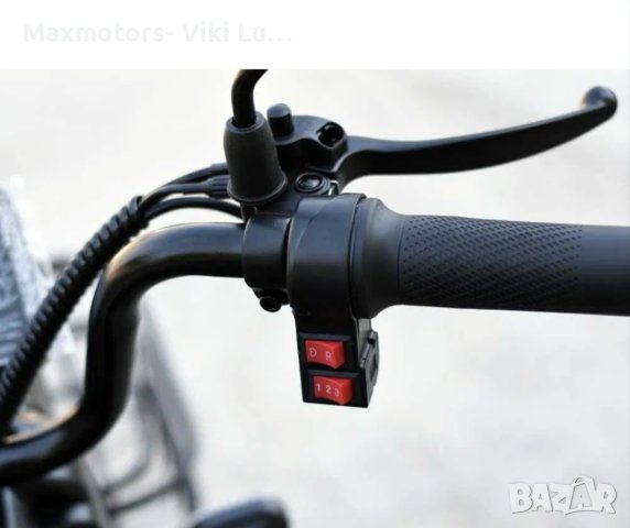 Двуместна електрическа триколка Max Motors PUDDING 600W Нов модел, снимка 8 - Инвалидни скутери - 41935642