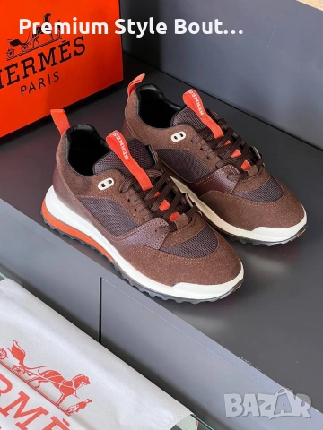 мъжки маратонки hermes, снимка 5 - Маратонки - 53857323