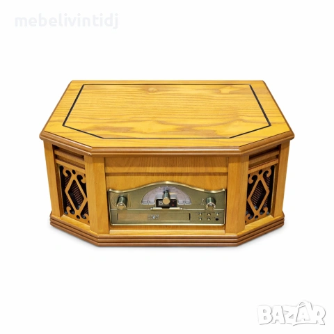 Ретро аудио система „всичко в едно“ модел Emerson NR303TT, снимка 2 - Антикварни и старинни предмети - 53785309