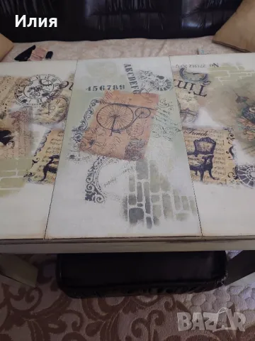 дизайнерска Трапезна маса!!!, снимка 4 - Маси - 48905236