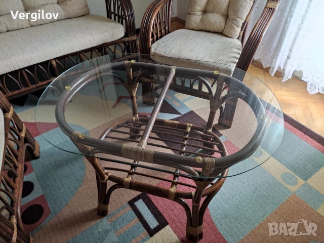 Ратанови мебели , снимка 4 - Градински мебели, декорация  - 50947591