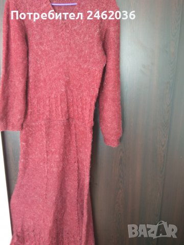 Плетена рокля ръчно, снимка 1 - Рокли - 39008252