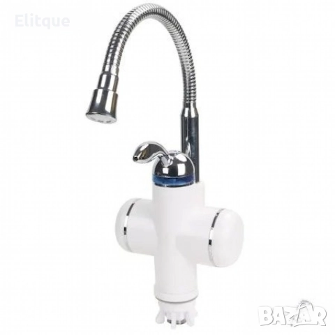 Смесител с проточен бойлер 3200W. 3а плот + Гъвкав чучур, снимка 5 - Смесители - 52840966