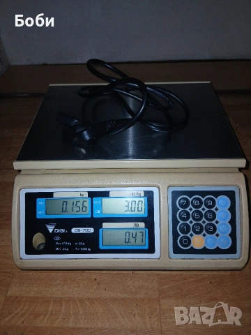 Ел. везна Digi ds700 Тераока сейко Япония, снимка 12 - Везни - 53242010