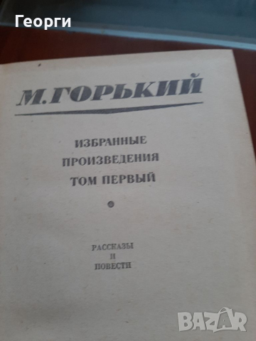 Максим Горки разкази на руски език, снимка 3 - Чуждоезиково обучение, речници - 36349583