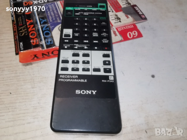 SONY RM-P342 RECEIVER PROGRAMMABLE REMOTE SWISS 1512251100, снимка 4 - Ресийвъри, усилватели, смесителни пултове - 52798726