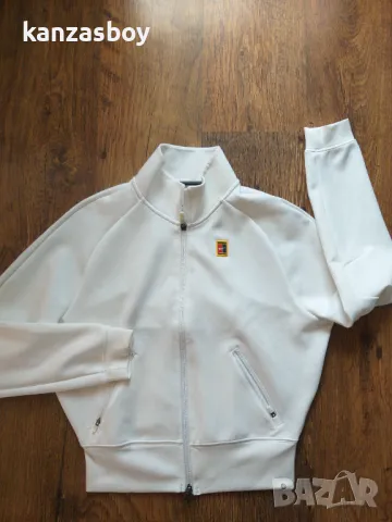 Nike Court jacket in white  - страхотно дамско горнище ХС, снимка 8 - Спортни екипи - 48707903