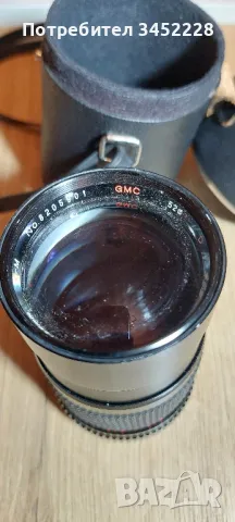  обектив за фотоапарат за ценители с кожен калъф , снимка 3 - Фотоапарати - 49625577