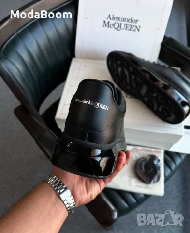 Alexander McQueen черни дамски маратонки , снимка 2 - Маратонки - 48574088