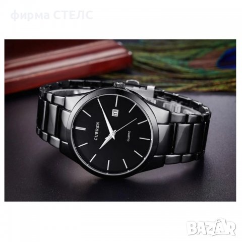 Мъжки часовник Curren Classic, Неръждаема стомана, снимка 5 - Мъжки - 40177226