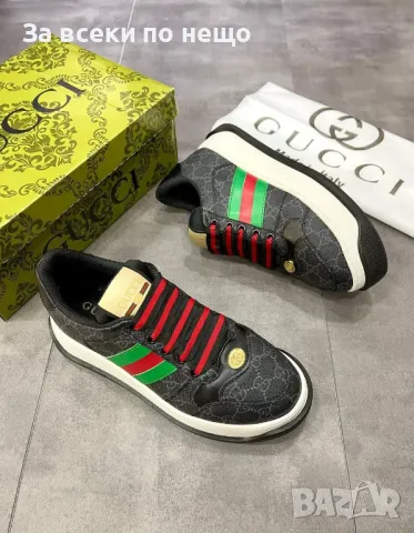 Gucci Мъжки Маратонки👟Мъжки Спортни Обувки Гучи Код E203, снимка 2 - Маратонки - 50409980