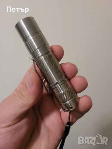 Titanium Convoy T3 LED NICHIA 519A 4000k dedomed модифициран