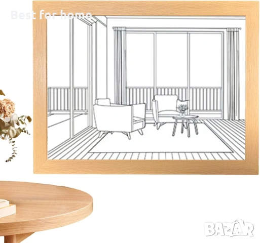 Светеща фоторамка | Декорация със светлинна картина | Светлинно и сенчесто изкуство 