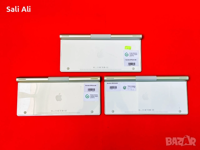 Apple Magic Keyboard A1314 безжична клавиатура, bluetooth, перфектна, снимка 3 - Клавиатури и мишки - 51795560