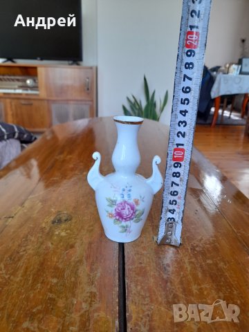 Стара порцеланова ваза,вазичка #5, снимка 3 - Други ценни предмети - 40873146