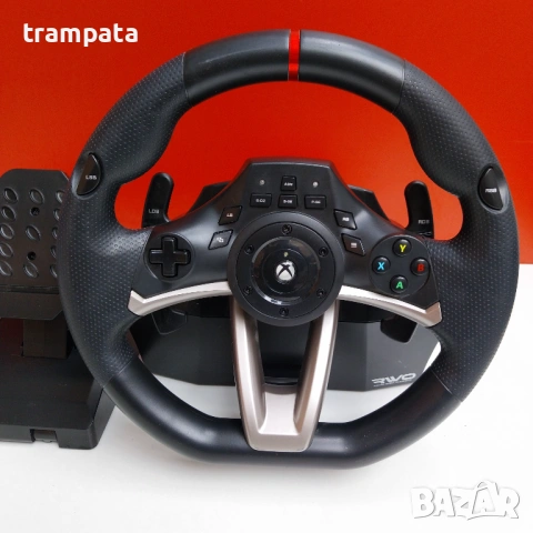 НАЙ ДОБРАТА ОФЕРТА Волан с педали за Xbox HORI RWO , снимка 2 - Аксесоари - 53849316