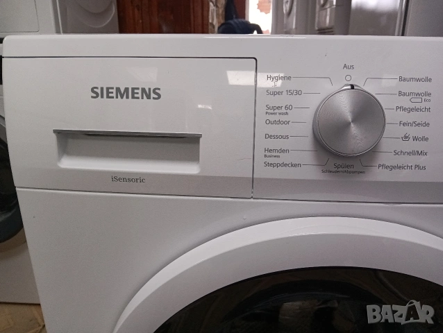 Като нова пералня Сименс Siemens IQ 300 A+++ 7кг 2 години гаранция!, снимка 4 - Перални - 53331972
