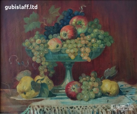 Картина, натюрморт, 1940-те год., снимка 2 - Картини - 41958224
