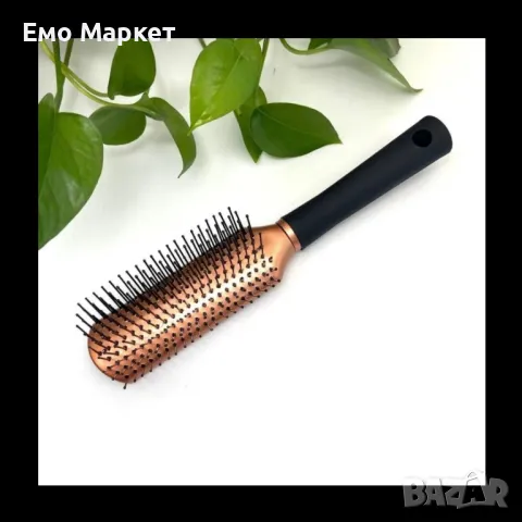 Антистатична четка за изправяне на коса със сешоар и за лесно разресване 23,11 x 4,57 x 4,06 cm