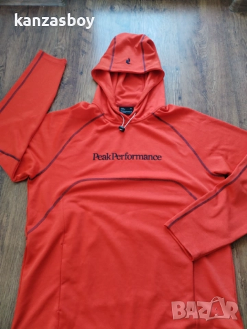 peak performance will hood. - страхотно мъжко горнище КАТО НОВО 2ХЛ, снимка 4 - Спортни дрехи, екипи - 51796835