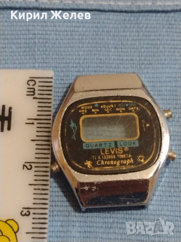 Каса за електронен часовник LEVIS рядък за КОЛЕКЦИЯ ЧАСТИ 43547, снимка 5 - Други - 44728564