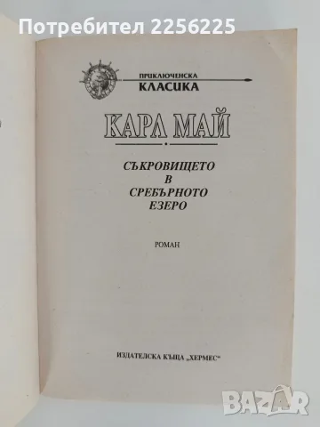 Съкровището в сребърното езеро, снимка 2 - Художествена литература - 56196540