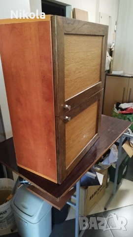 Кухненски шкаф горен ред с орехови врати масив 80/60/32см, снимка 17 - Кухни - 51173374