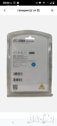 Behringer Micromix MX400 ултра тих 4-канален линеен миксер, черен, снимка 3 - Аудиосистеми - 51789083