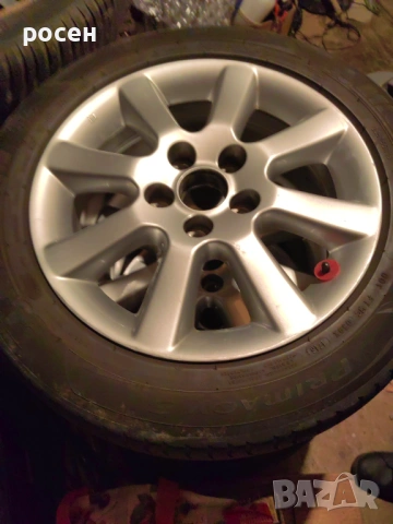 Джанти 5х100 16 цола с хубави гуми, снимка 4 - Гуми и джанти - 53354193