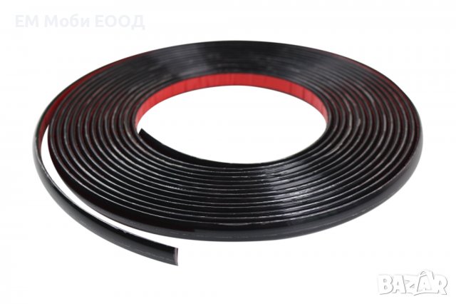 Декоративна лайсна автомобил универсална самозалепваща лента 10м х 40мм Черна, снимка 4 - Аксесоари и консумативи - 39276726