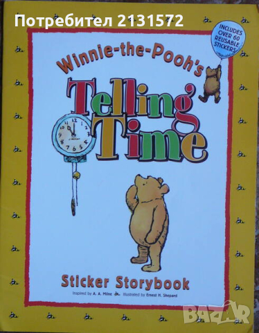 Winnie-the-Pooh's Telling Time - Sticker Storybook