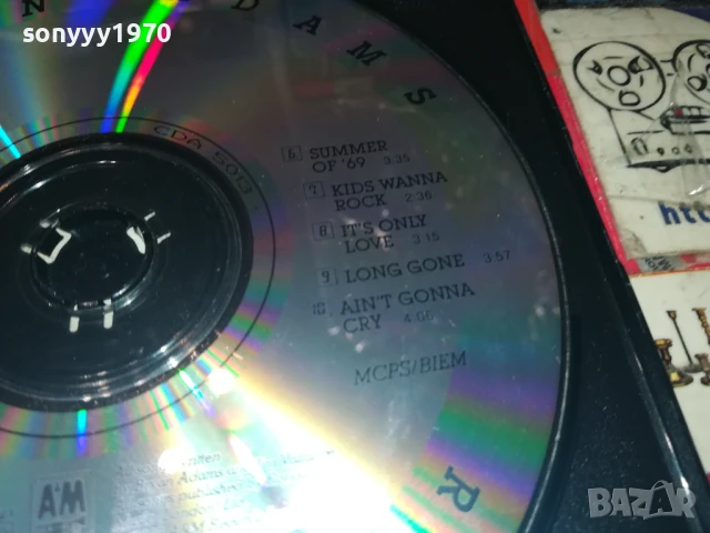 BRYAN ADAMS CD 0808251127, снимка 16 - CD дискове - 51295450
