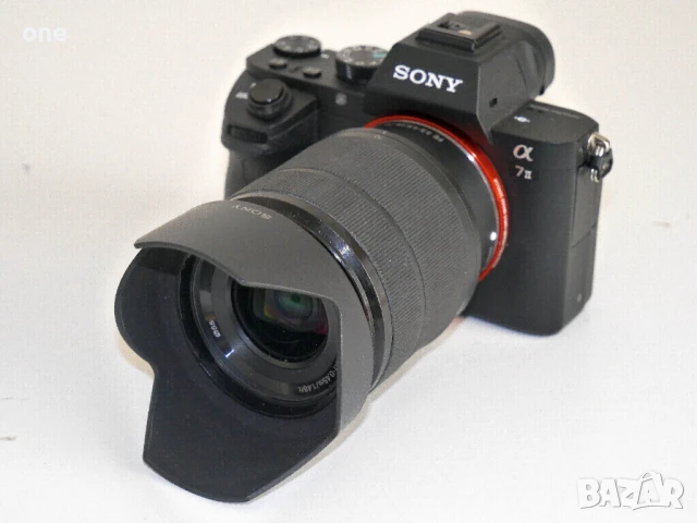 Sony Alpha 7 MK2 Full Frame +възможност за обектив Sony FE 28-70mm,, снимка 2 - Фотоапарати - 50563571