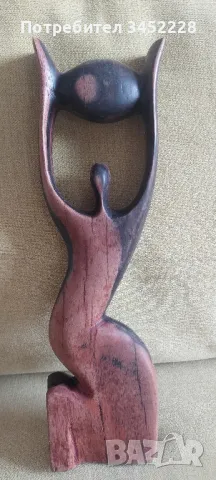 дърворезба масив за ценители отлична 30см , снимка 4 - Декорация за дома - 49882324