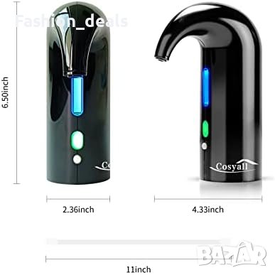 Нова Преносима USB акумулаторна електрическа аераторна декантера дозиране за вино, снимка 7 - Други стоки за дома - 41895521