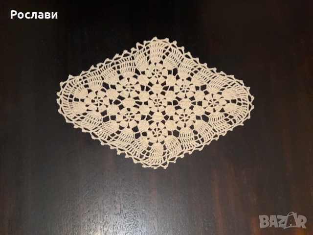 055. Миля за украса, малък размер, плетени на една кука , снимка 3 - Декорация за дома - 36073482