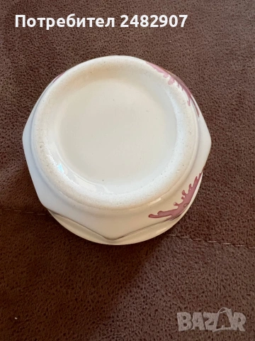 Стара порцеланова захарница, снимка 8 - Антикварни и старинни предмети - 53615168