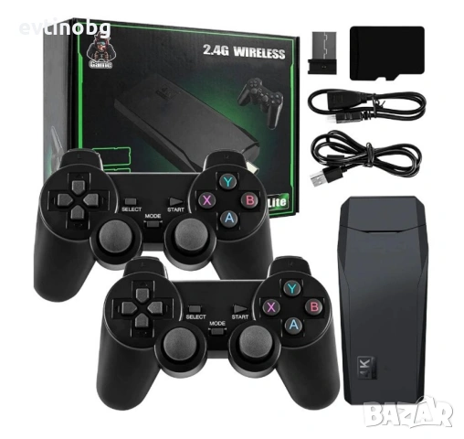 Конзола Retro Zenino, 10 000 видео игри, съвместима с 9 емулатора, 2x безжичен контролер, 4K, USB 2,, снимка 6 - Други игри и конзоли - 53843256