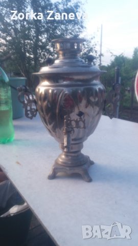 Руски чаиник, снимка 4 - Антикварни и старинни предмети - 41368530