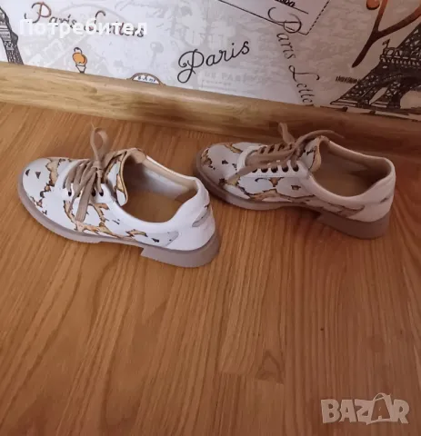 Дамски обувки от естествена кожа , снимка 2 - Дамски ежедневни обувки - 50222777