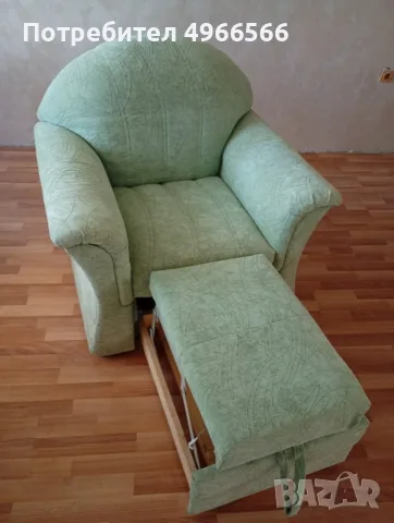 Кресло и табуретка , снимка 2 - Други стоки за дома - 56325397