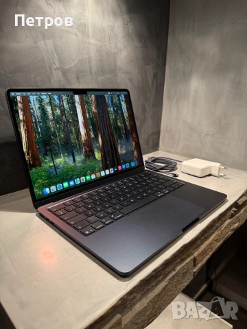 100% battery! КАТО ЧИСТО НОВ Macbook Air M4 Midnight 13", снимка 10 - Лаптопи за работа - 53842351