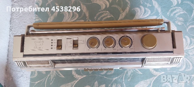 Касетофон Sharp GF-4500, снимка 5 - Радиокасетофони, транзистори - 51079425