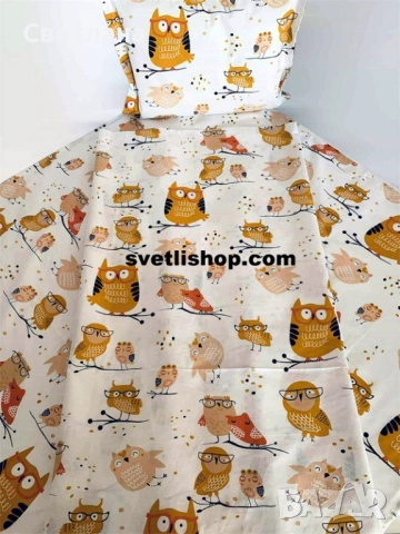 Детски спален комплект Бухалчета с очила