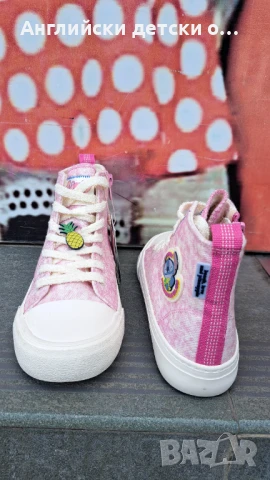 Английски детски кецове Zara със Stitch, снимка 8 - Детски обувки - 51278666