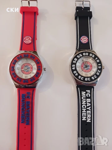 Часовник Barcelona, Bayern Munchen, Milan , снимка 5 - Мъжки - 51095702