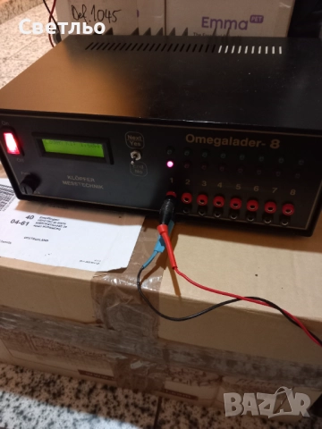 Зарядна станция Omegalader 8 за оловни и NiCd NiMH батерии, снимка 6 - Друга електроника - 52769798